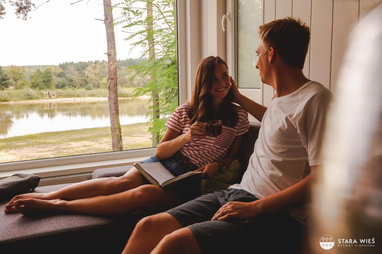 Resort Stara Wies Załęcze Małe Exteriör bild